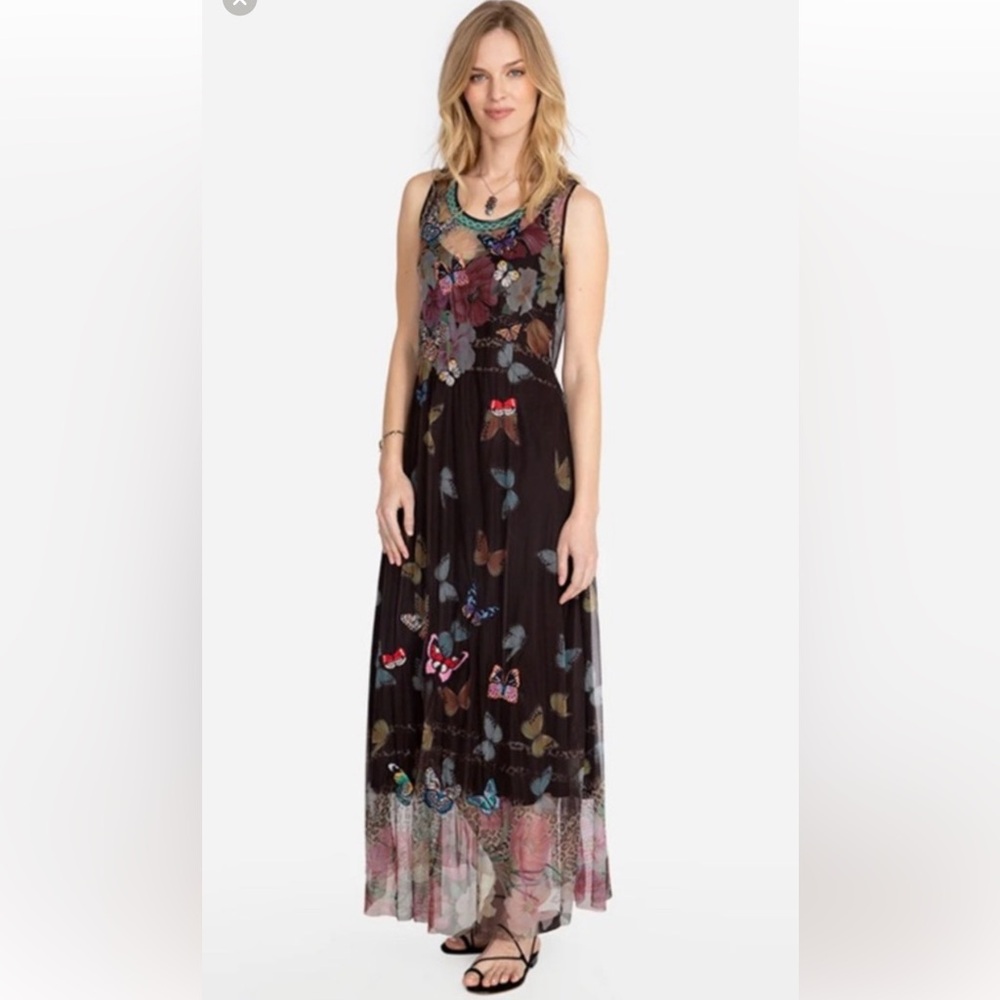 Johnny was Toqlira Mesh Dress NWT